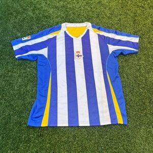 VTG 00’s Real Club Deportivo Striped Soccer Jersey